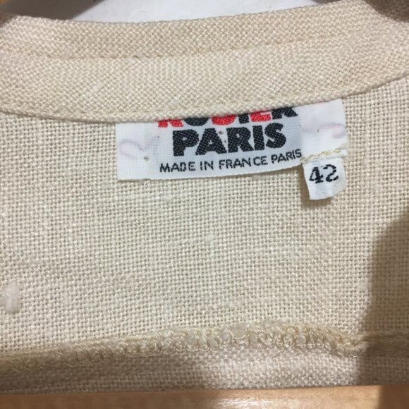 VINTAGE RODIER PARIS MAXI DRESSES SIZE 42 - Picture 7 of 7